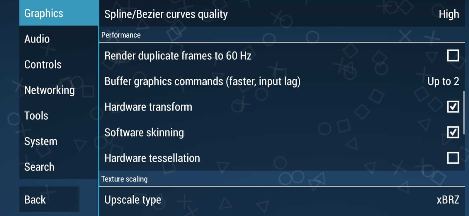 Screenshot PPSSPP Gold APK v1.20.3 untuk Main Game PSP di Android