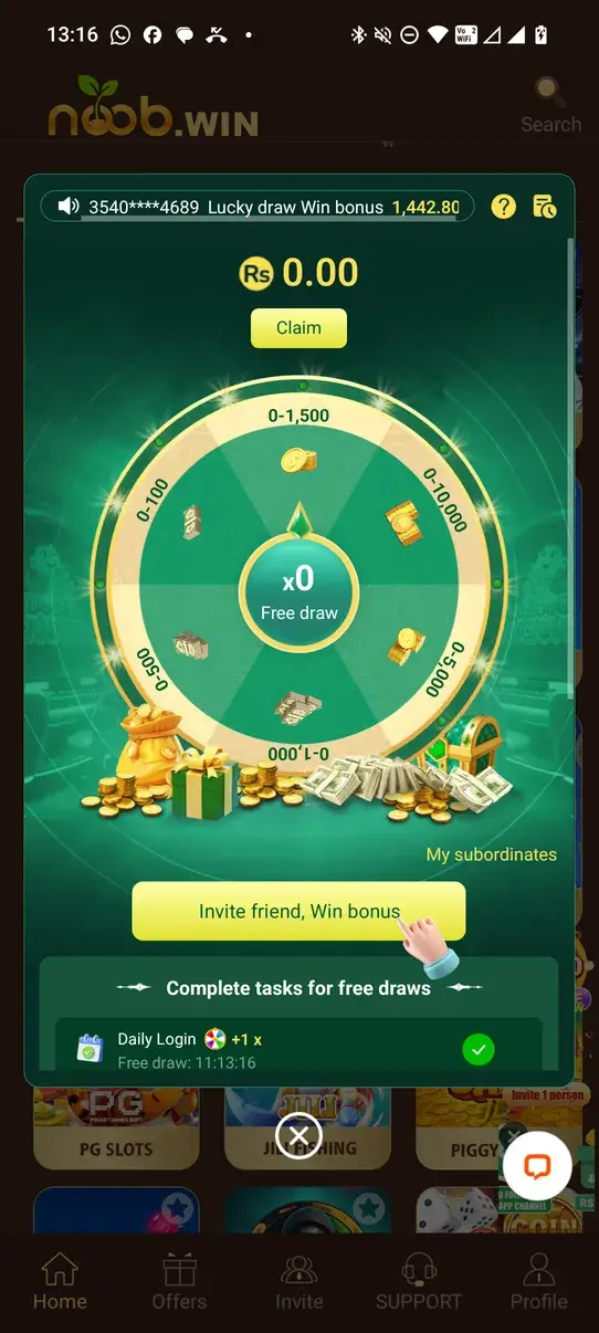 Screenshot Noob Win APK