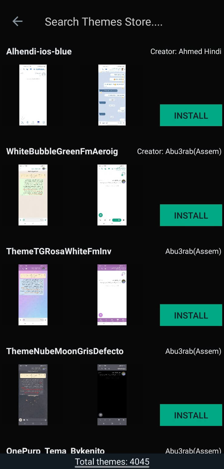 Screenshot WhatsApp Gold APK v44.10
