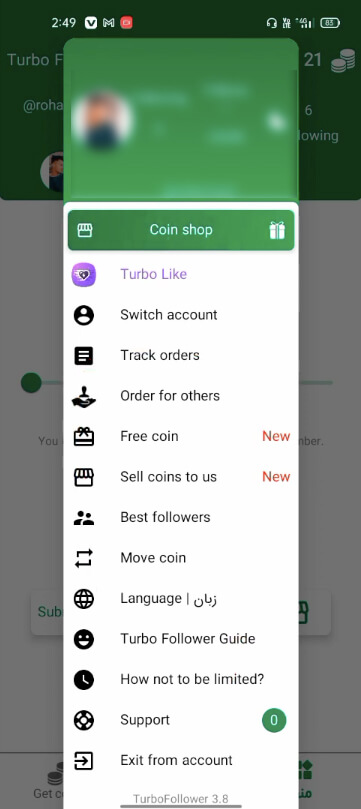 Screenshot Turbo Followers APK 4.6 untuk Instagram
