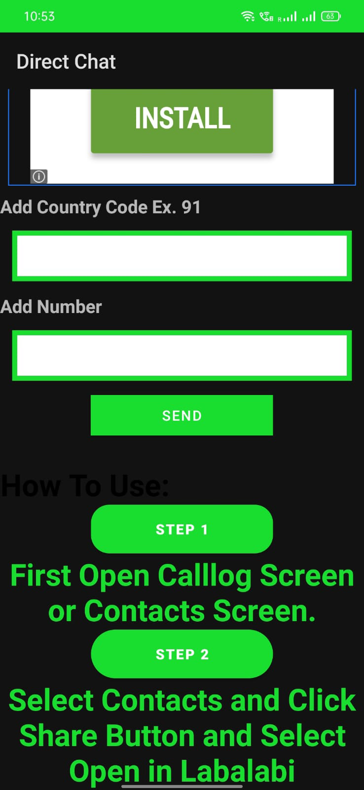 Screenshot Labalabi for WhatsApp APK v20.0