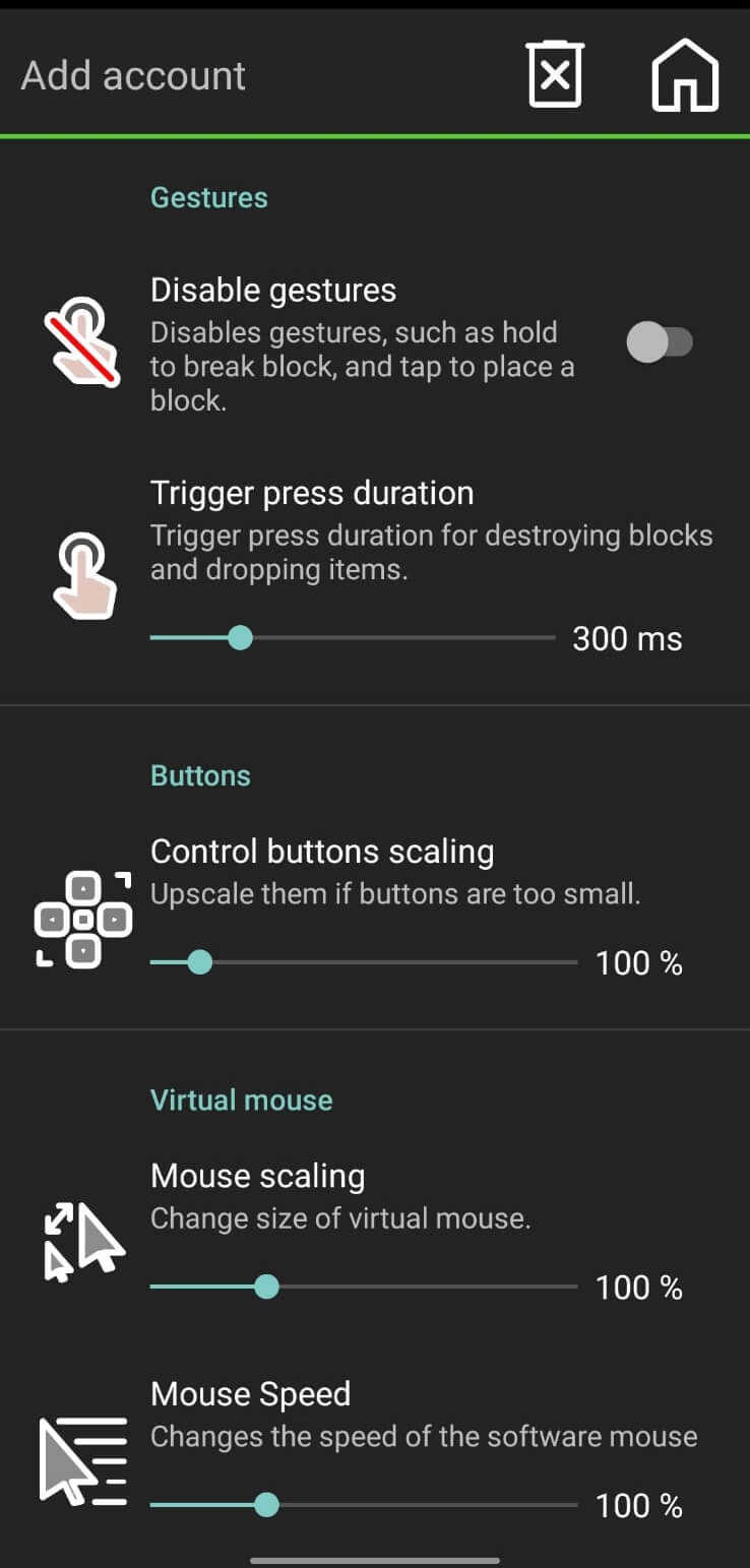 Screenshot PojavLauncher APK untuk Main Minecraft Java di Android