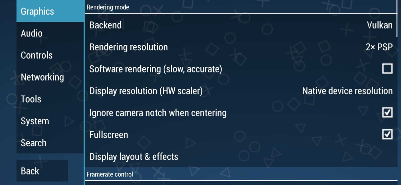 Screenshot PPSSPP Gold APK v1.20.3 untuk Main Game PSP di Android