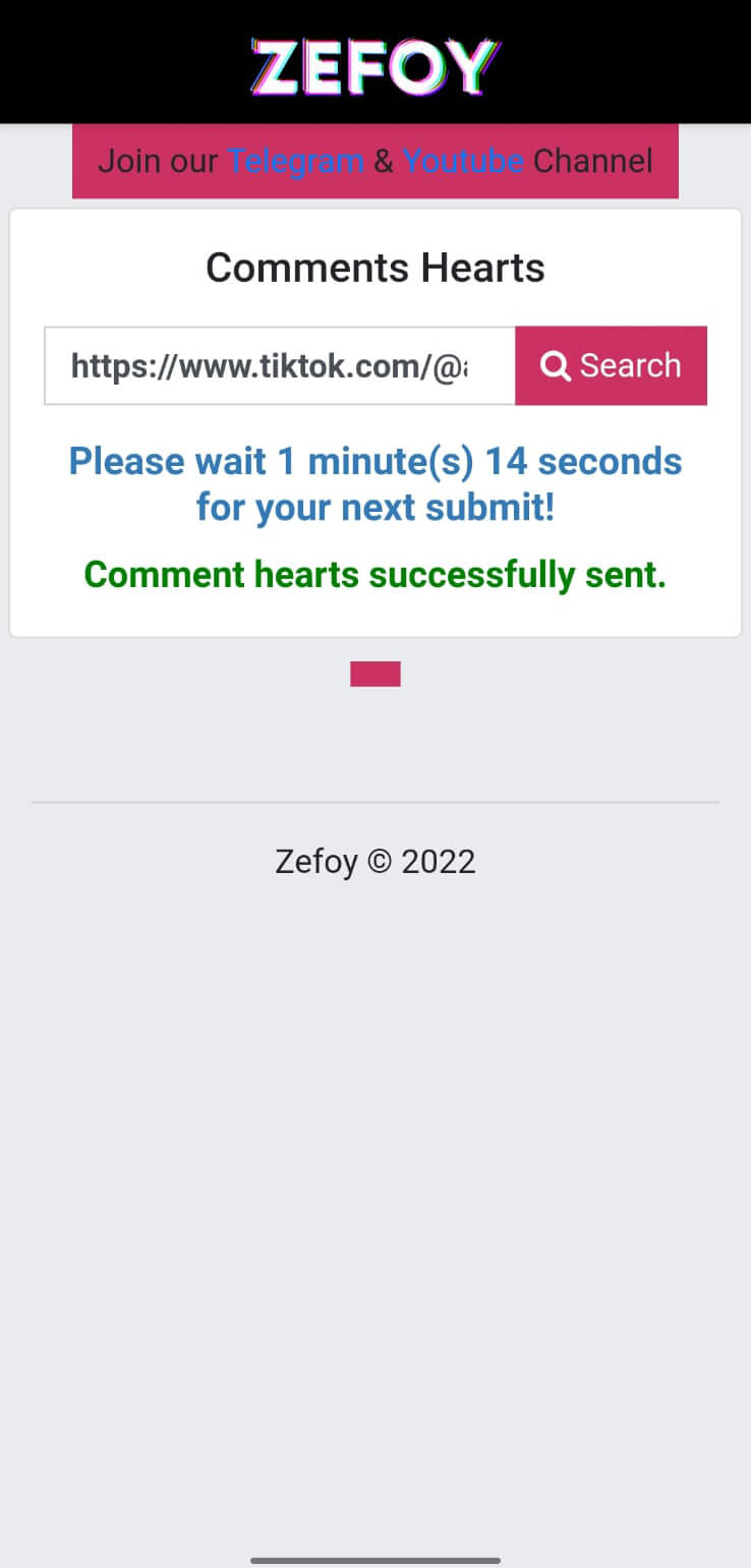 Screenshot ZEFOY APK v1.9.5 untuk Android