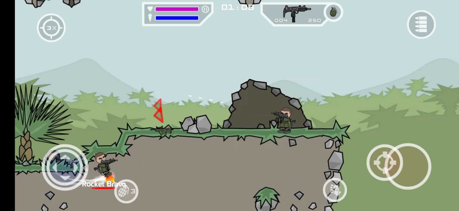 Screenshot Doodle Army 2: Mini Militia APK