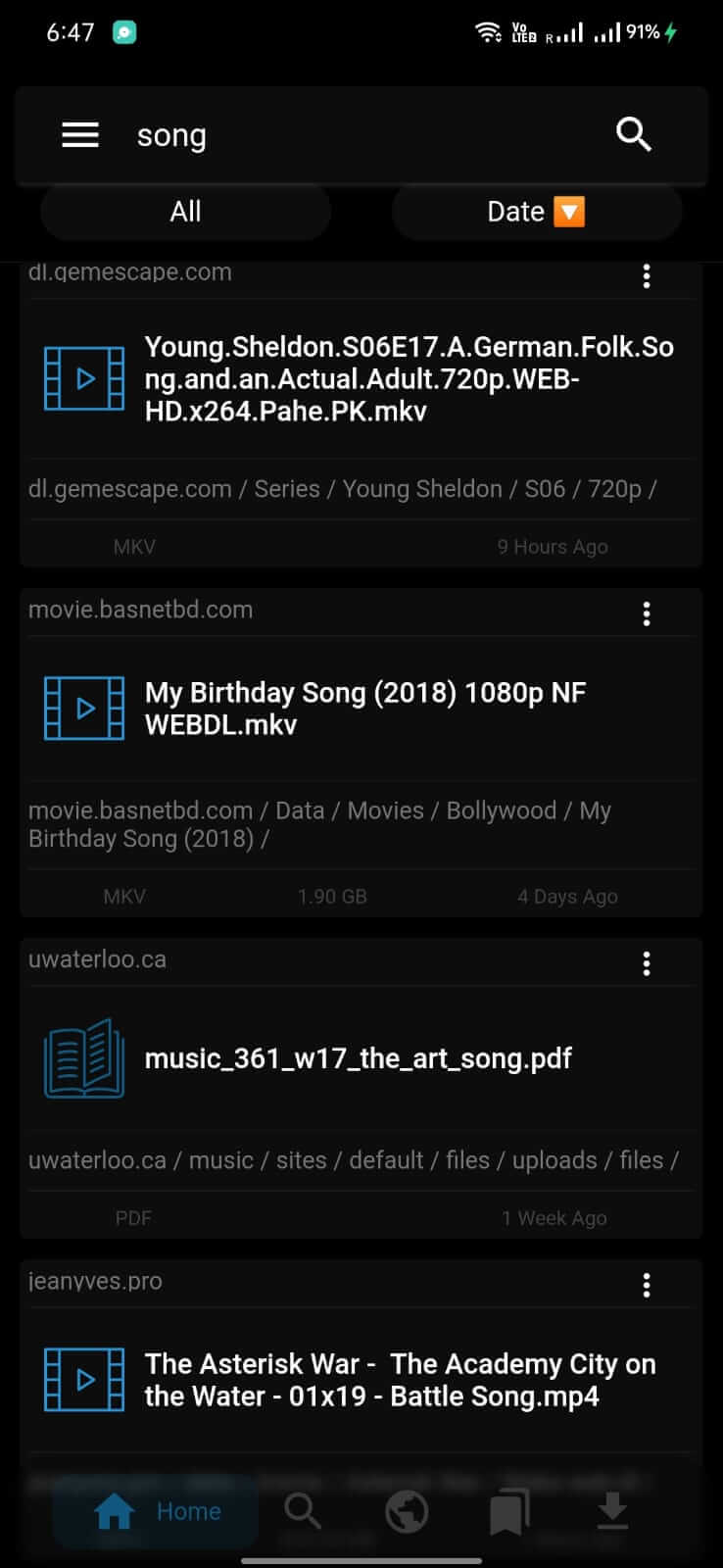Screenshot FilePursuit APK