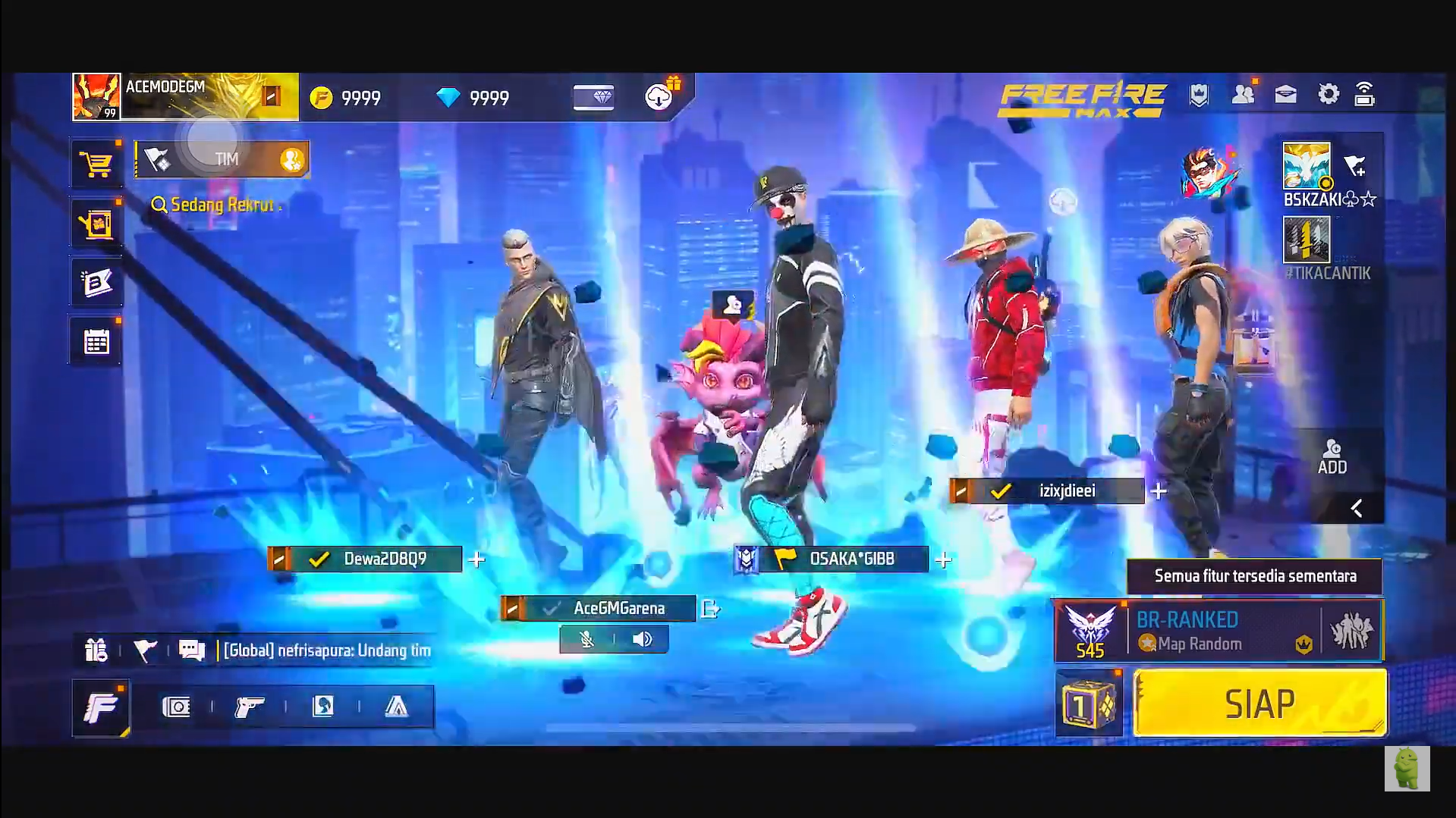 Screenshot FF Beta Testing APK v18.6