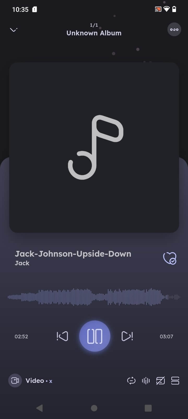 Screenshot Namida APK v5.3.9 - Pemutar Musik Android Open-Source