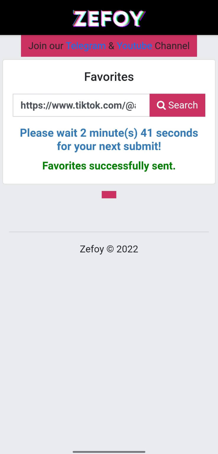 Screenshot ZEFOY APK v1.9.5 untuk Android