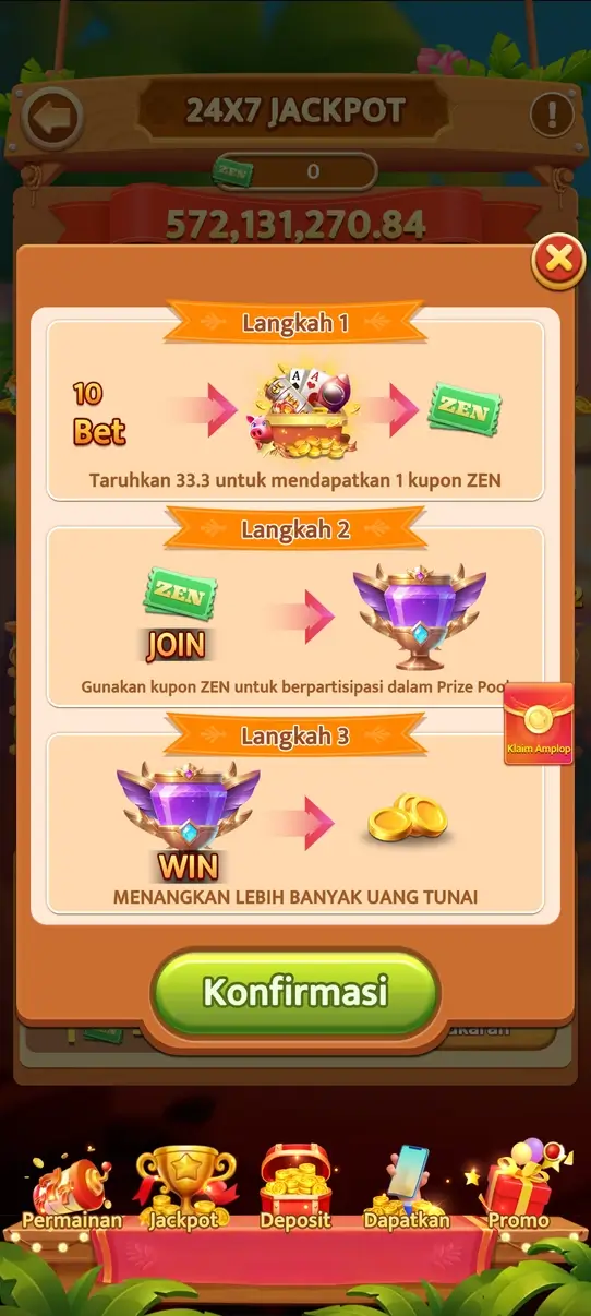 Screenshot 66Menang APK: Slot Santai dengan Grafis Menarik