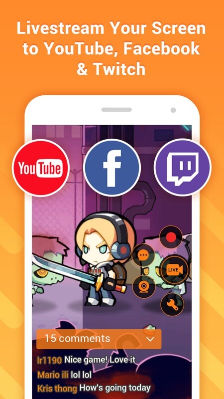 Screenshot DU Recorder APK v2.4.8.4