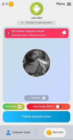 Screenshot NS Follower APK 9.6.3