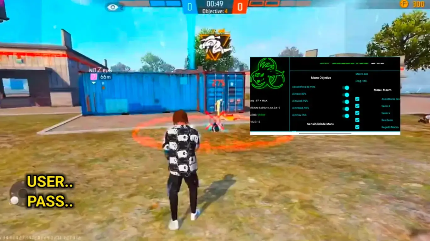 Screenshot FF Gangster 675 Injector APK