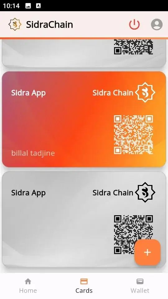 Screenshot Sidra Chain APK