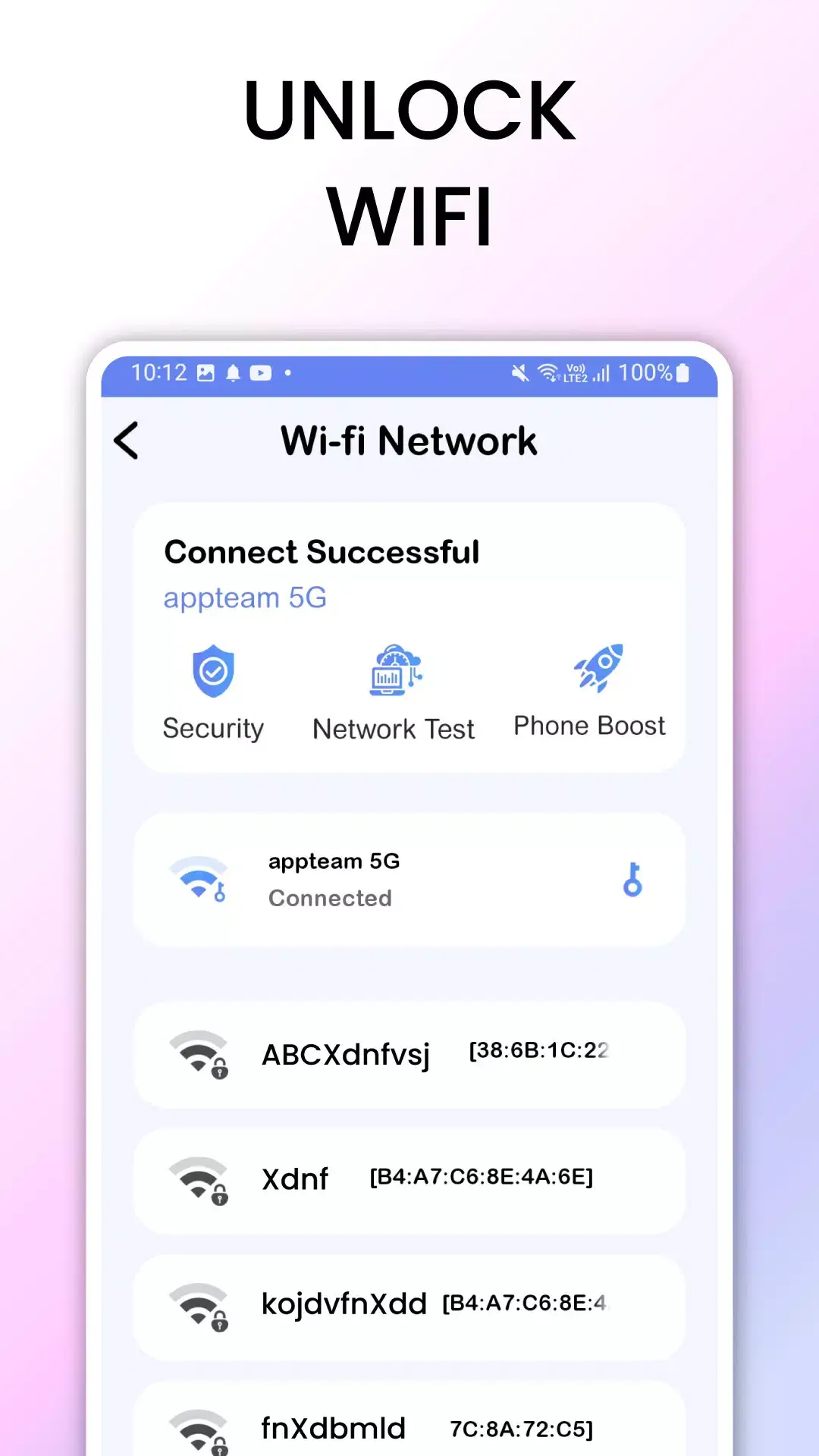 Screenshot WiFi Unlocker APK