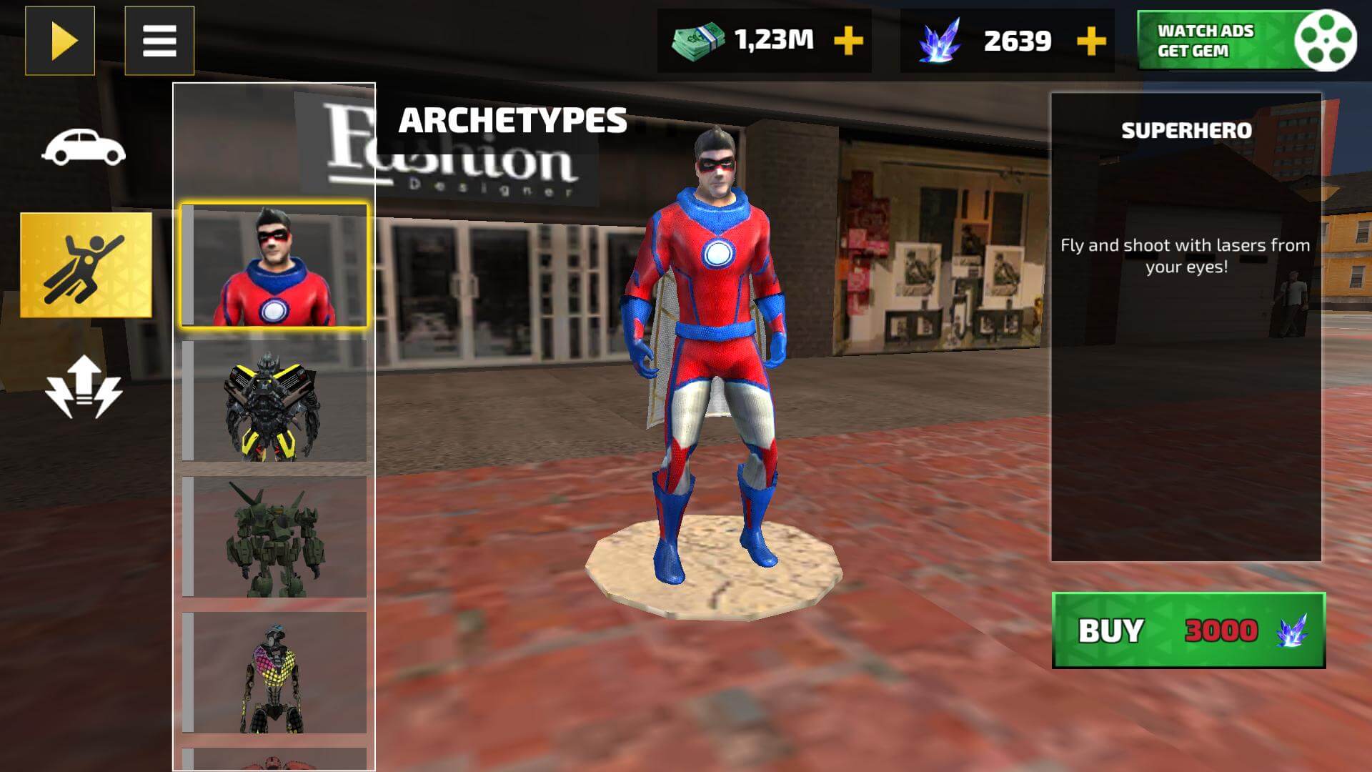 Screenshot Rope Hero: Vice Town APK