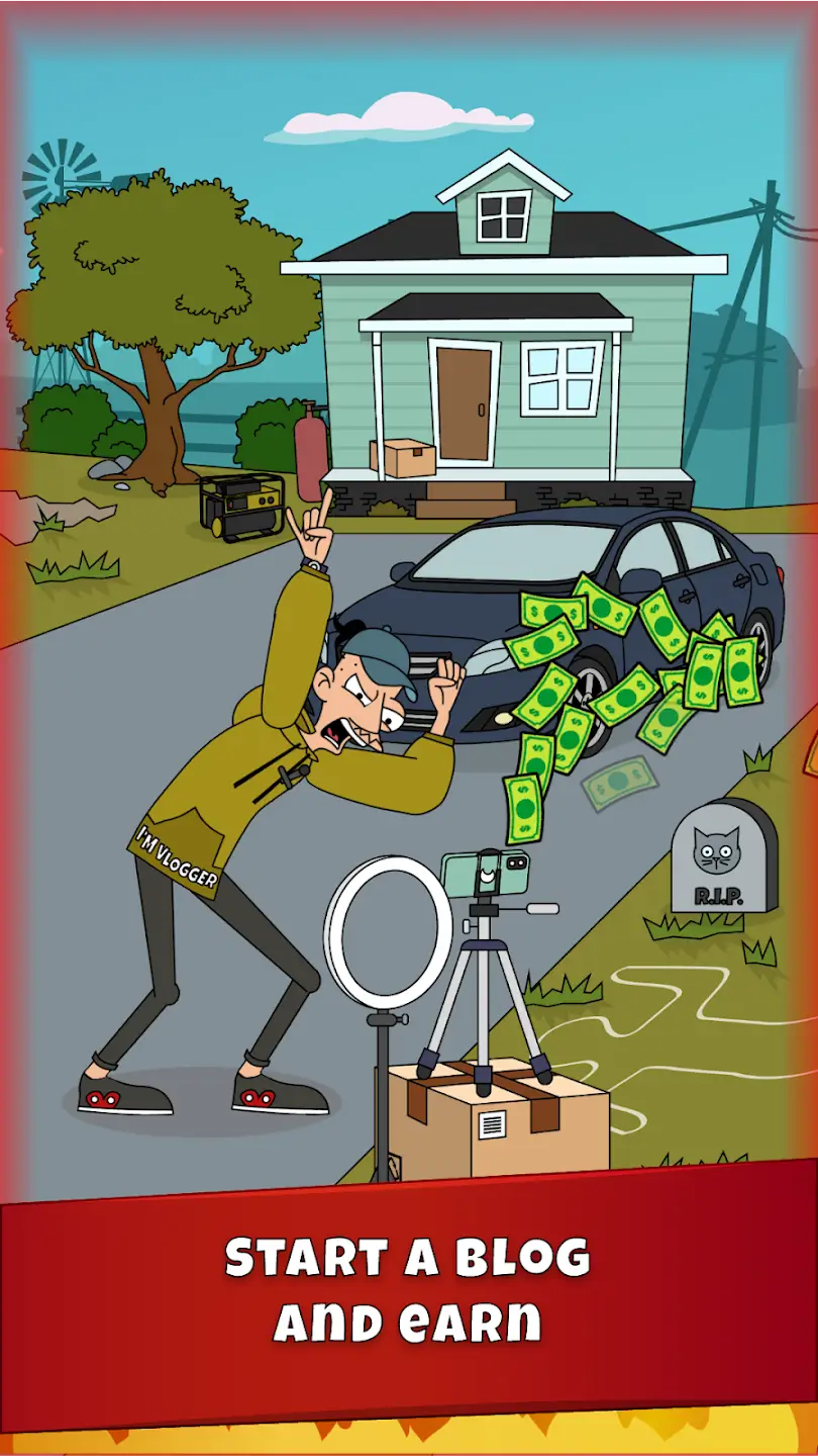 Screenshot Lamar - Idle Vlogger APK
