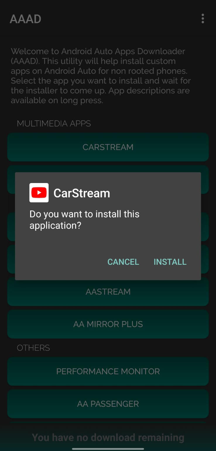 Screenshot AAAD APK 6.0