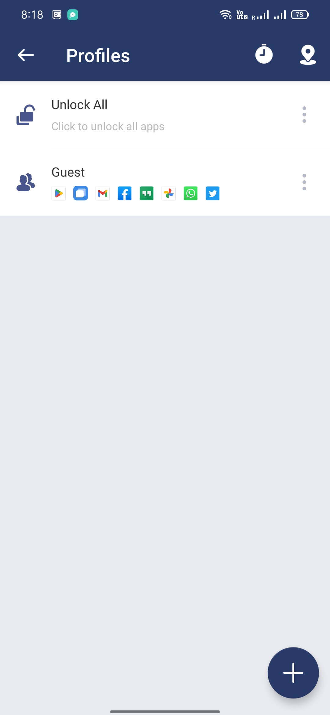 Screenshot AppLock APK v3.5.3cn untuk Mengunci Aplikasi dan Data Pribadi