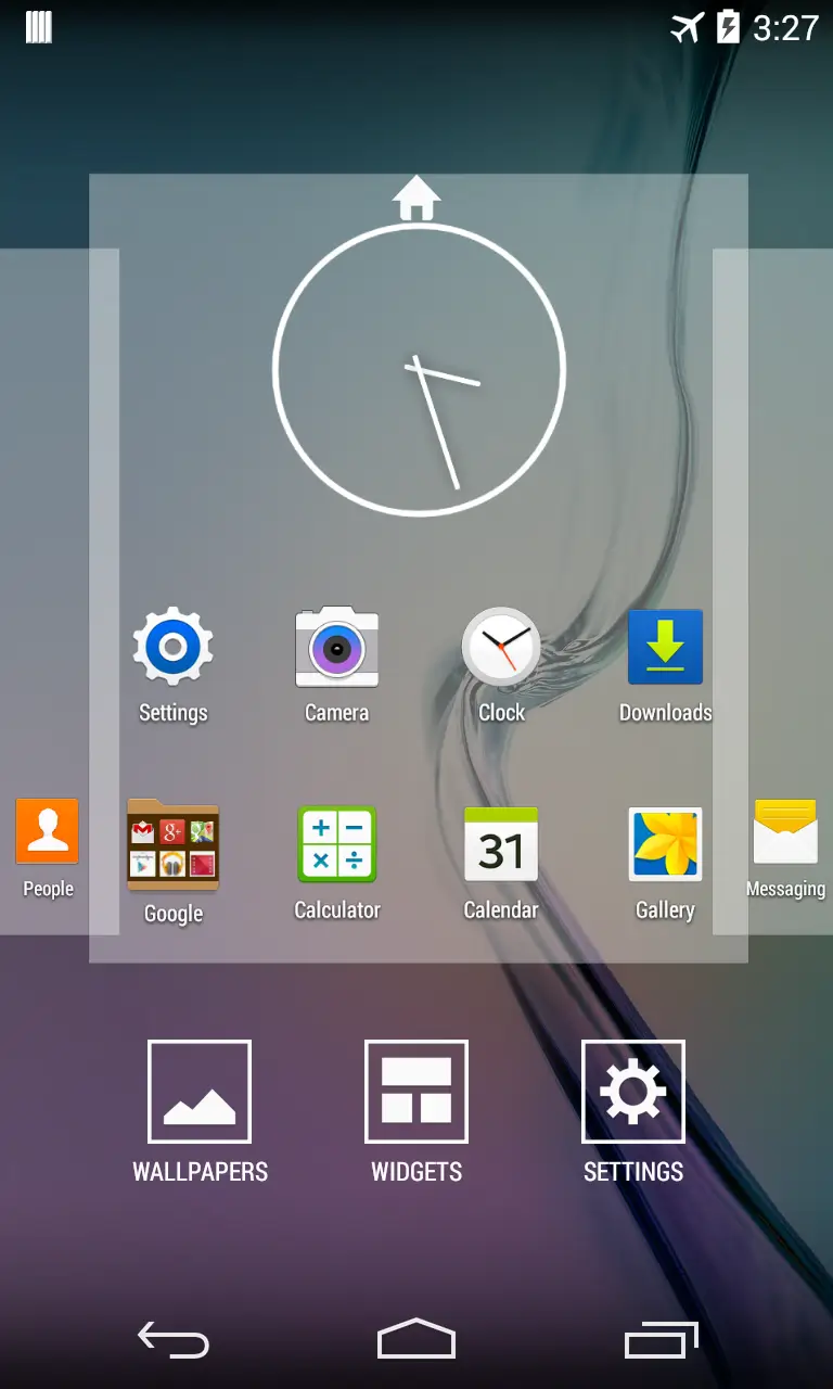 Screenshot Samsung TouchWiz Home APK
