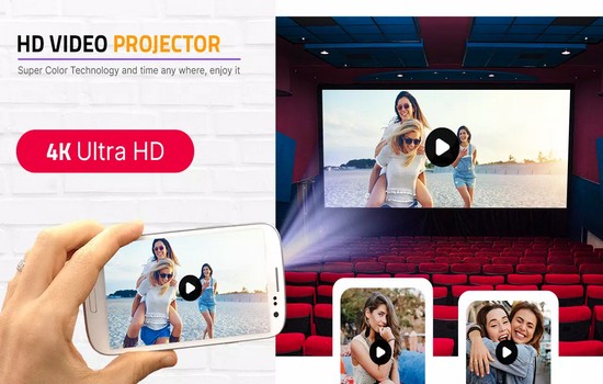 Screenshot Flashlight Video Projector APK v1.2
