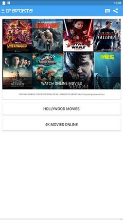 Screenshot IP Sports APK v9.1 untuk Streaming Olahraga Gratis