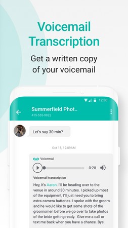 Screenshot 2ndLine - Second Phone Number APK