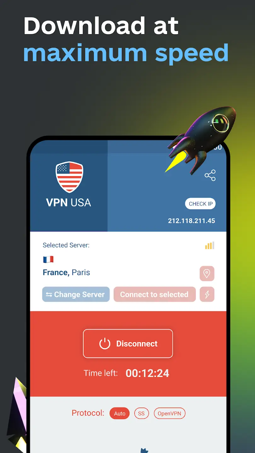 Screenshot USA VPN APK v1.156