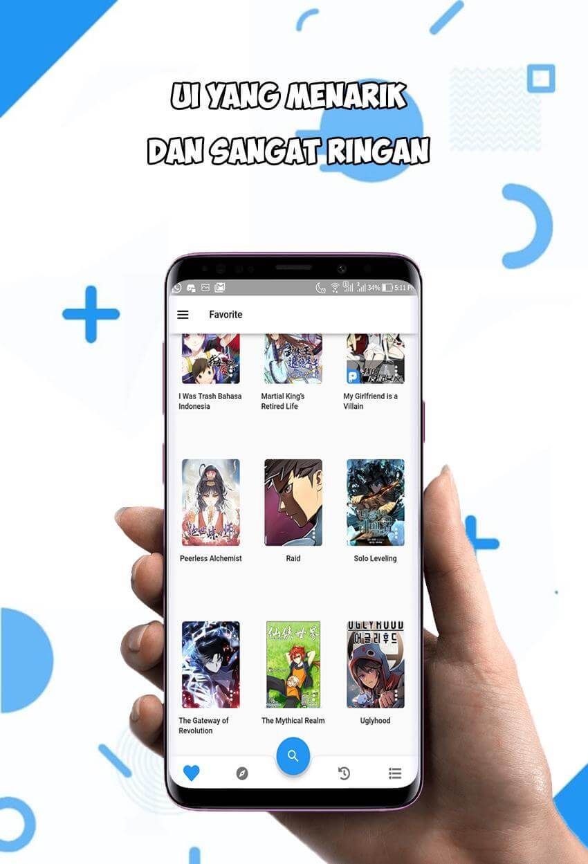 Screenshot Kiryuu APK: Baca Manga dan Komik di Android