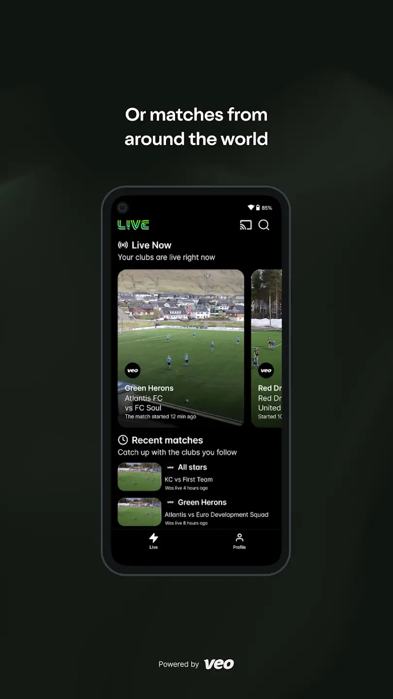 Screenshot Veo Live APK