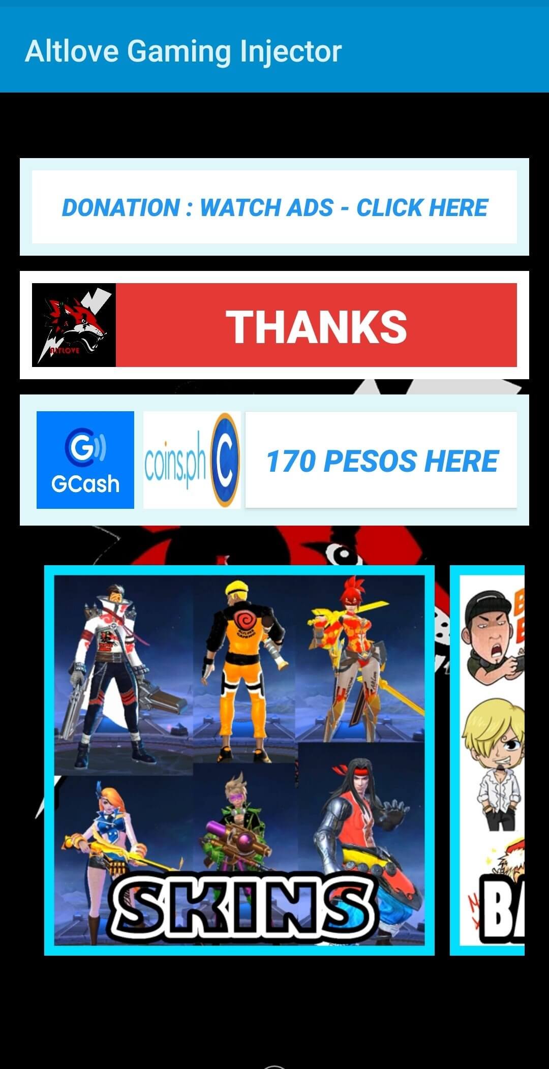 Screenshot Altlove Gaming Injector APK