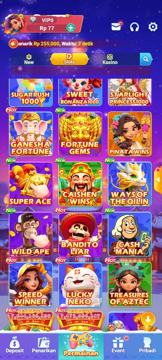 Screenshot Hiwin 777 APK