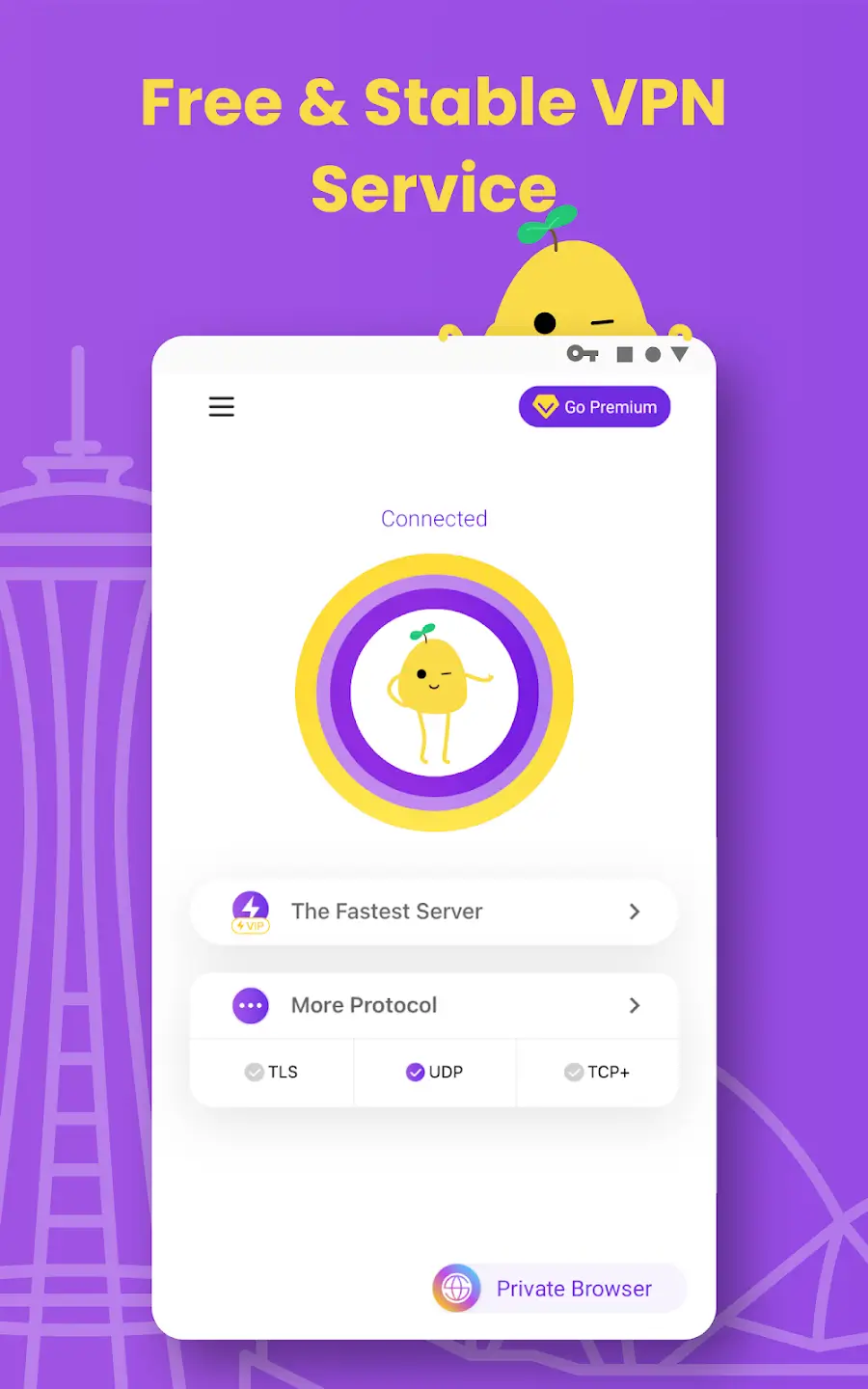 Screenshot PotatoVPN APK