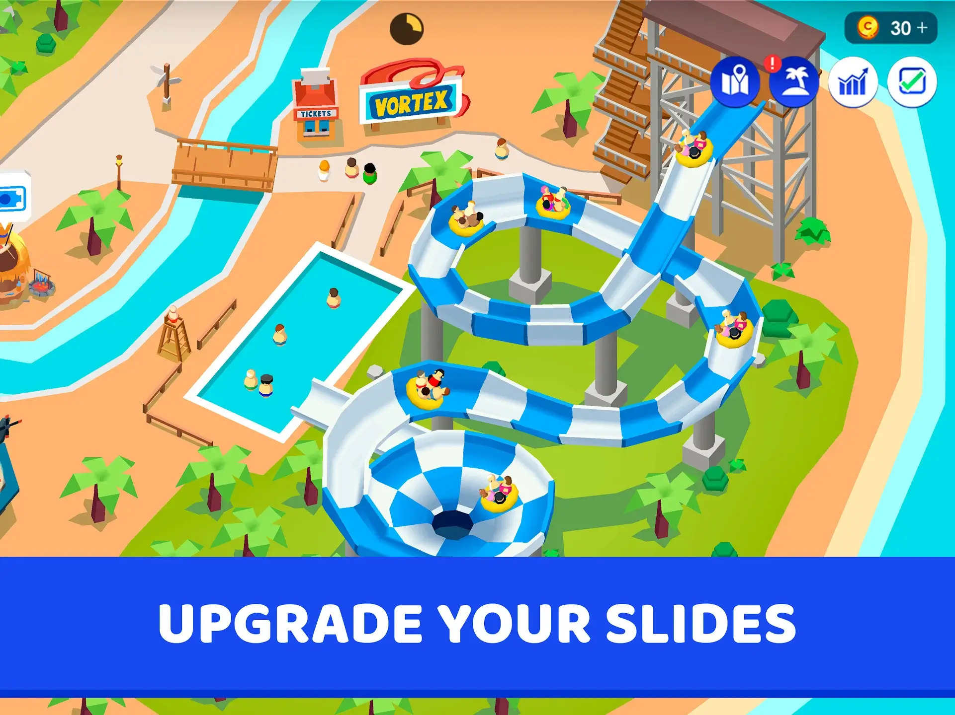 Screenshot Idle Theme Park Tycoon APK v8.8.1