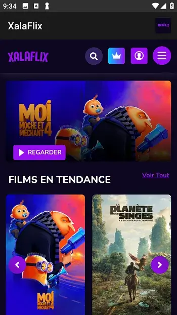 Screenshot XalaFlix APK