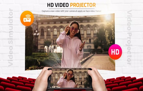 Screenshot Flashlight Video Projector APK v1.2