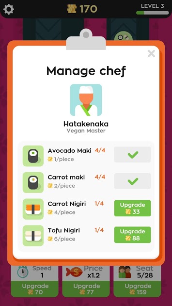 Screenshot Sushi Bar APK