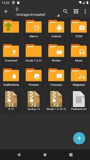 Screenshot ZArchiver Donate APK v1.0.10