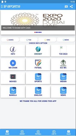 Screenshot IP Sports APK v9.1 untuk Streaming Olahraga Gratis