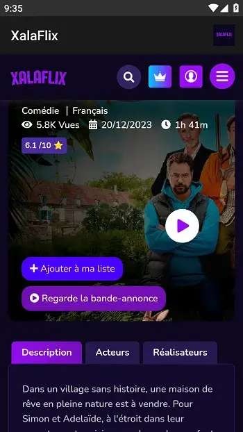 Screenshot XalaFlix APK