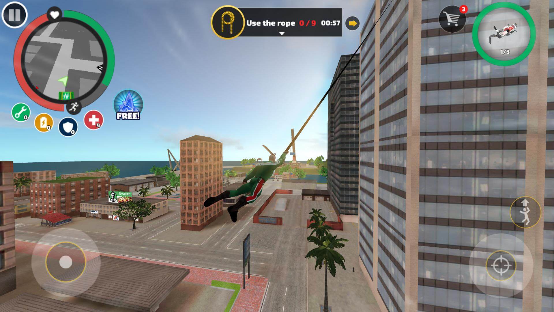 Screenshot Rope Hero: Vice Town APK