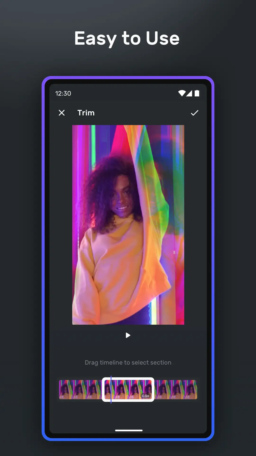 Screenshot Velomingo APK v1.4.4 untuk Edit Video di Android