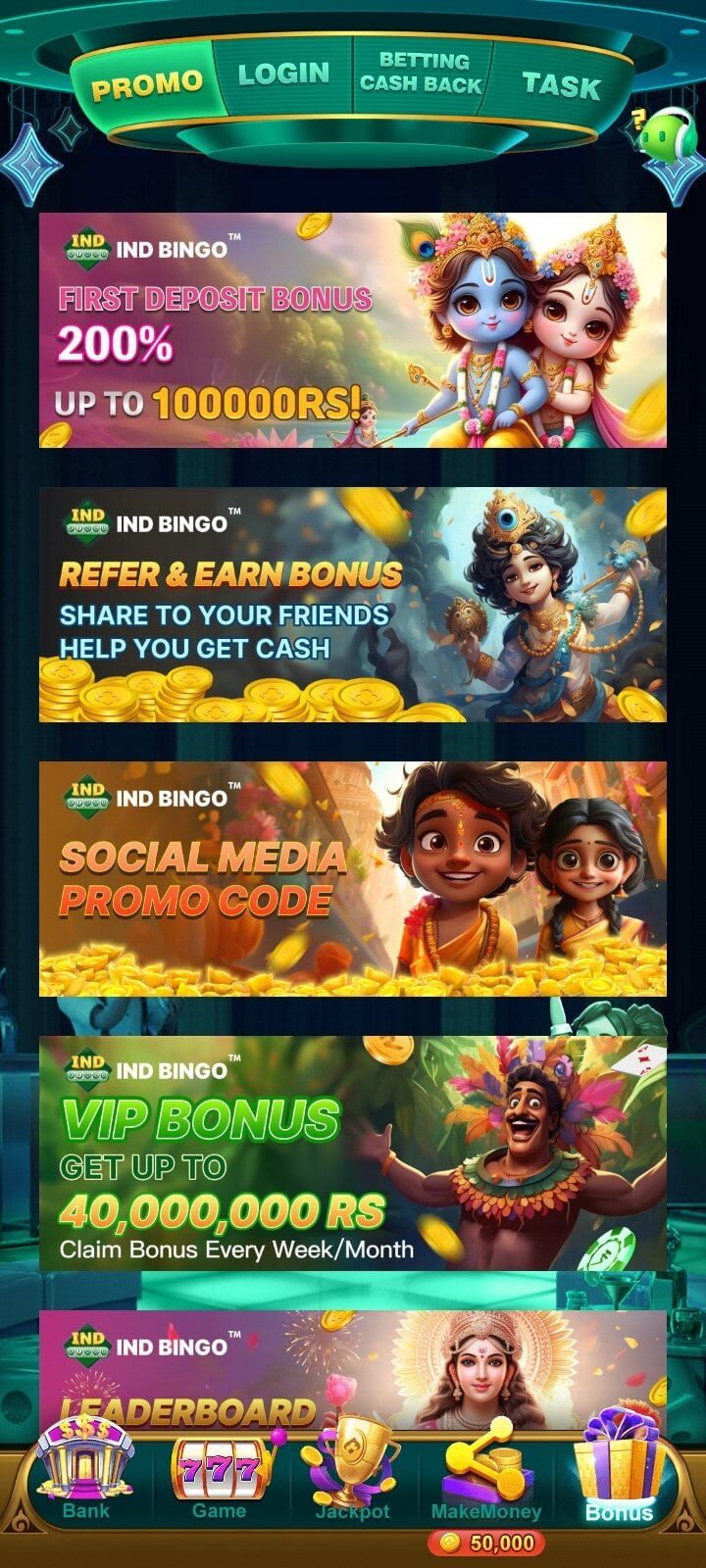 Screenshot Ind Bingo APK v2.0 untuk Android