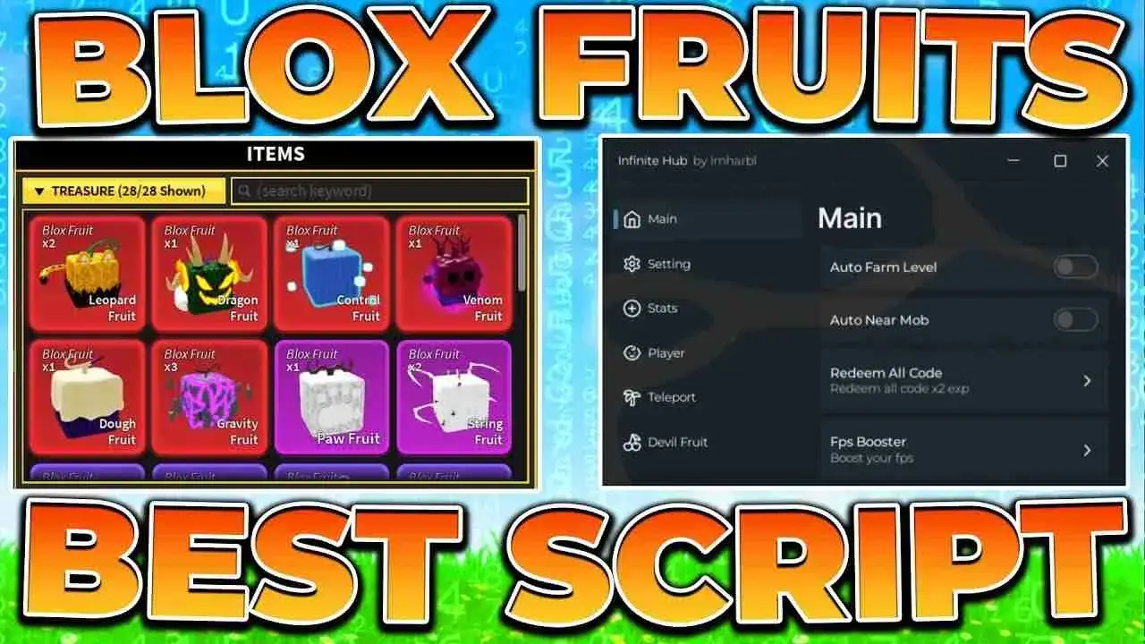 Screenshot Blox Fruits Script APK v4.6