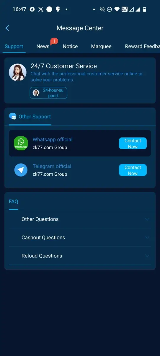 Screenshot ZK77 APK v1.2.1