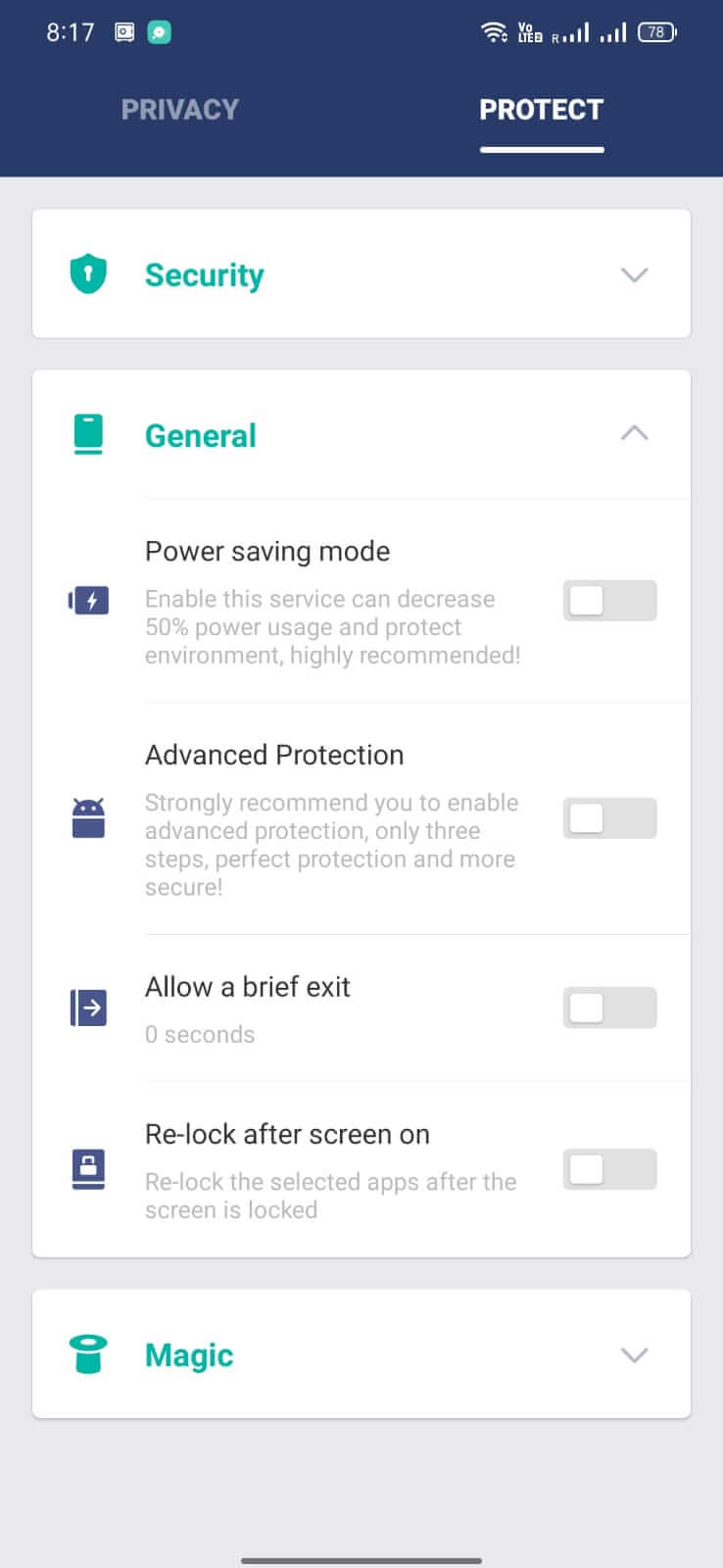 Screenshot AppLock APK v3.5.3cn untuk Mengunci Aplikasi dan Data Pribadi