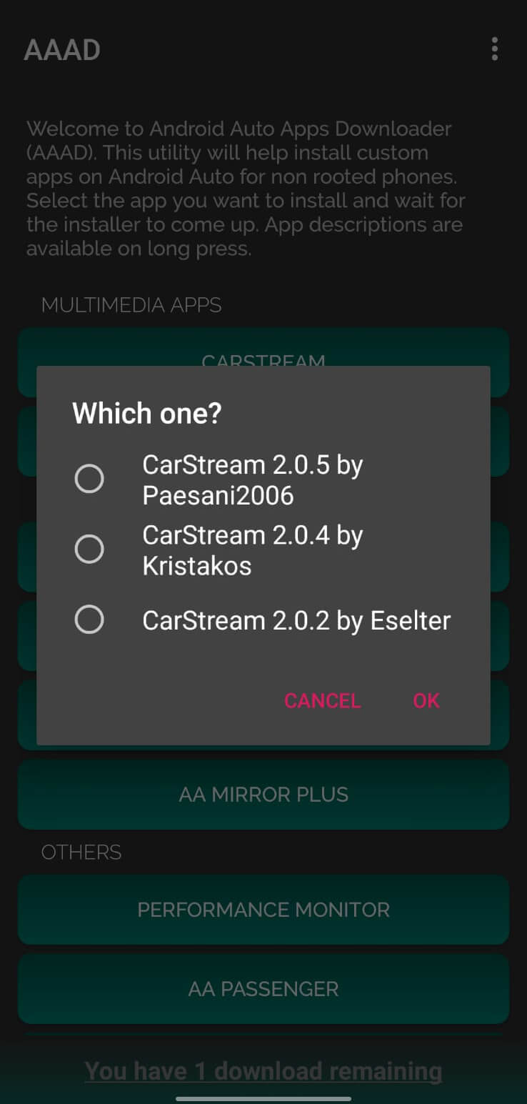 Screenshot AAAD APK 6.0