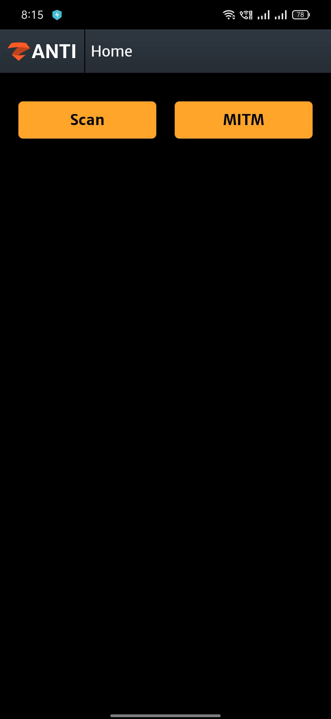 Screenshot zAnti APK