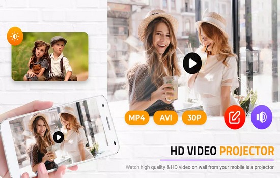 Screenshot Flashlight Video Projector APK v1.2