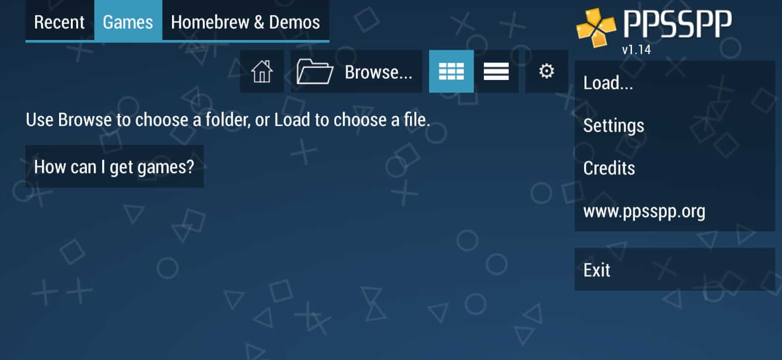 Screenshot PPSSPP Gold APK v1.20.3 untuk Main Game PSP di Android